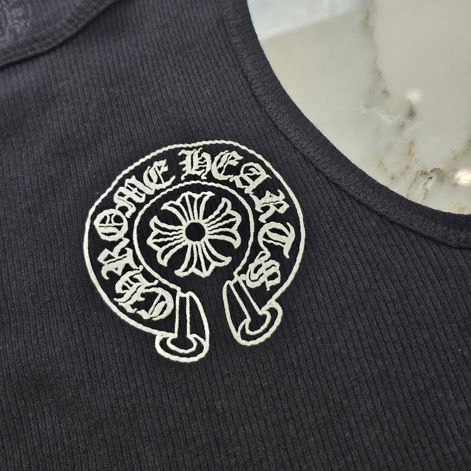CHROME HEARTS Horseshoe Logo Tank Top Size S クロムハーツ ホース