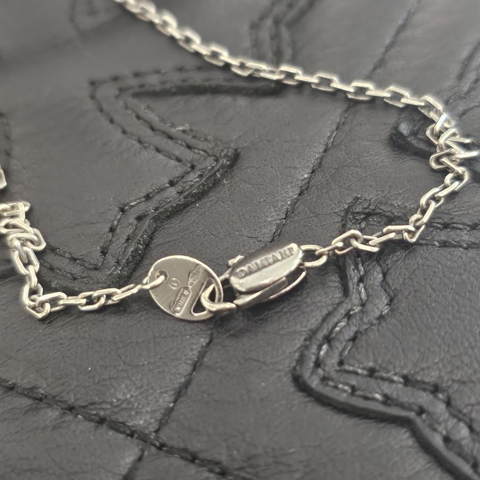 DAMIANI ブラック クロスネックレス DAMIANI ダミアーニ DAMIANI ベルエポック クロスネックレス XS
