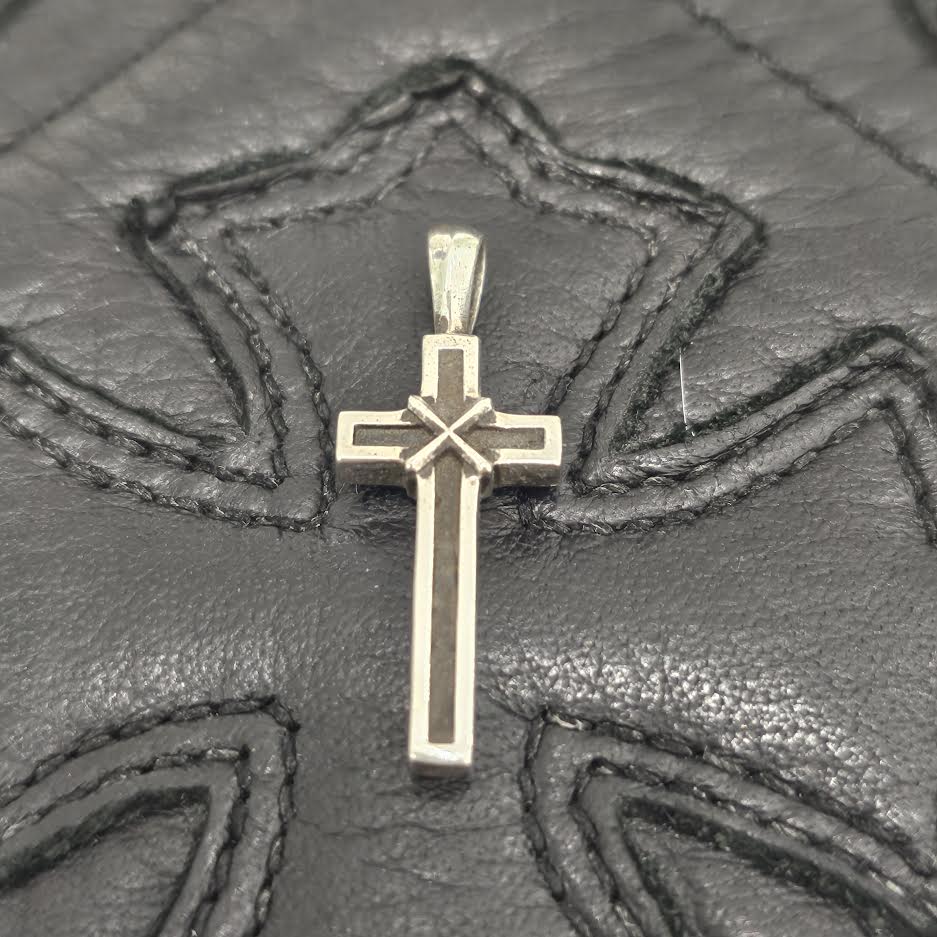 CHROME HEARTS MAPPLE THORPE CROSS Pendant Top クロムハーツ メープルソープ クロス ペンダントトップ