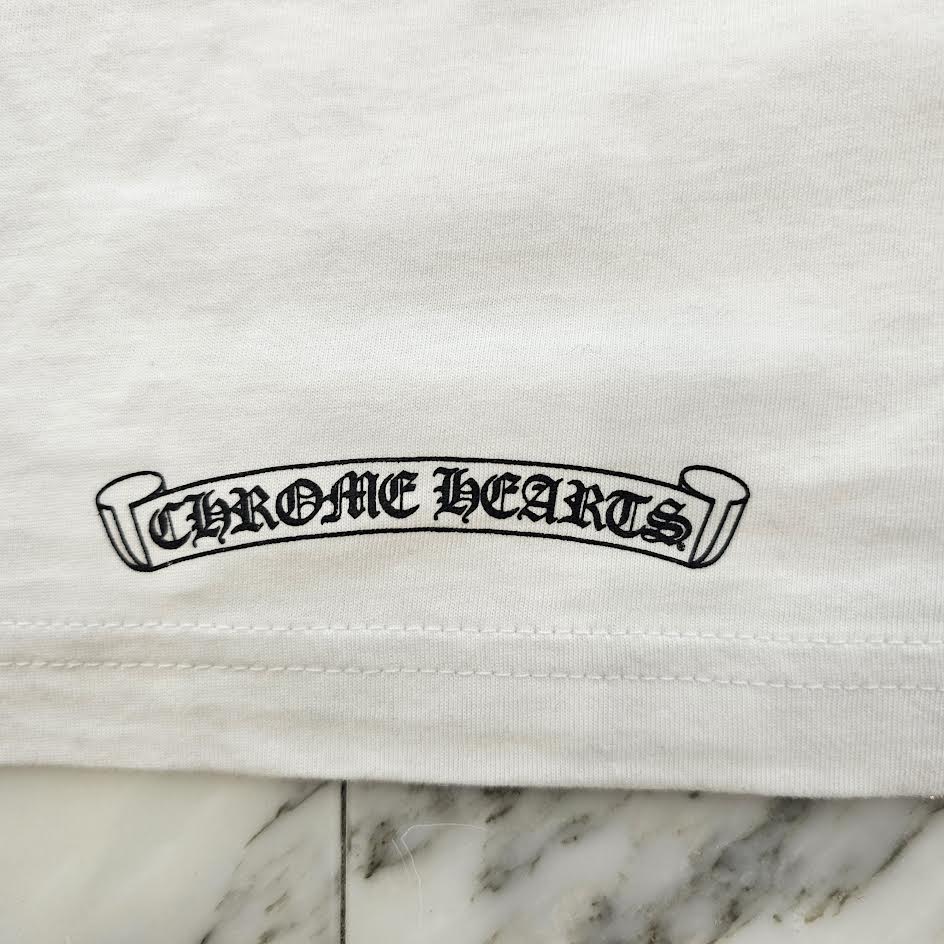 CHROME HEARTS Back Grad Circle Logo Tee Size L クロムハーツ バックグラデーション サークルロゴ ロングスリーブ Tシャツ サイズL