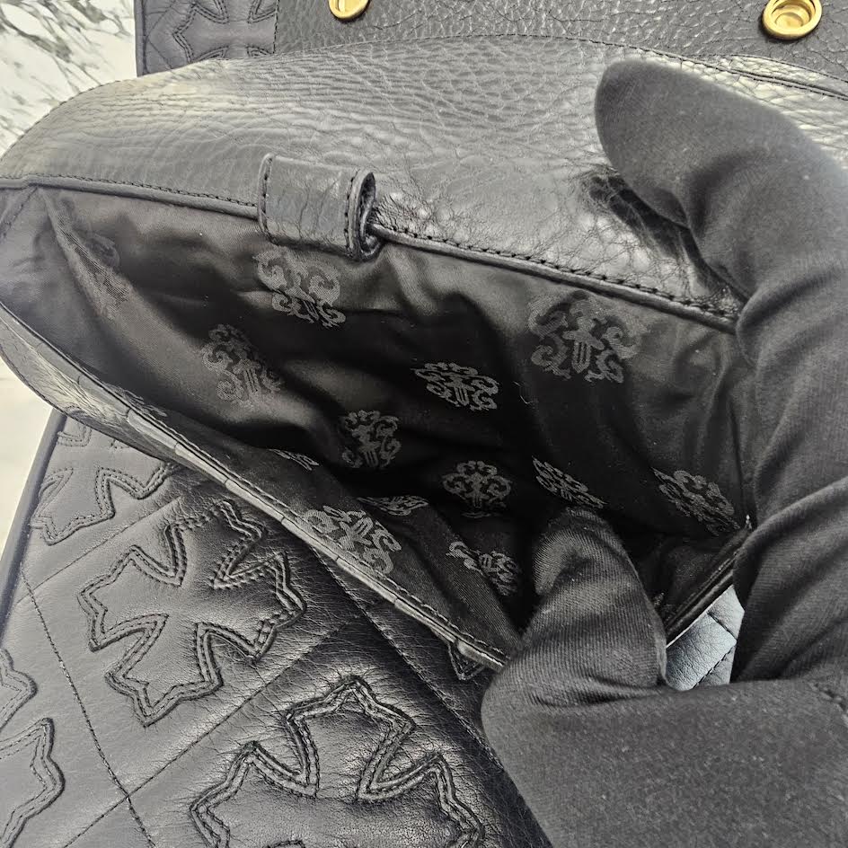 CHROME HEARTS 22K Wave Cross Ball Wallet クロムハーツ 22K ウェーブ クロスボール ウォレット