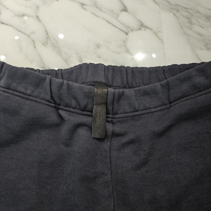 CHROME HEARTS Y NOT 3 Cemetery Cross Leather Patch Sweat Long