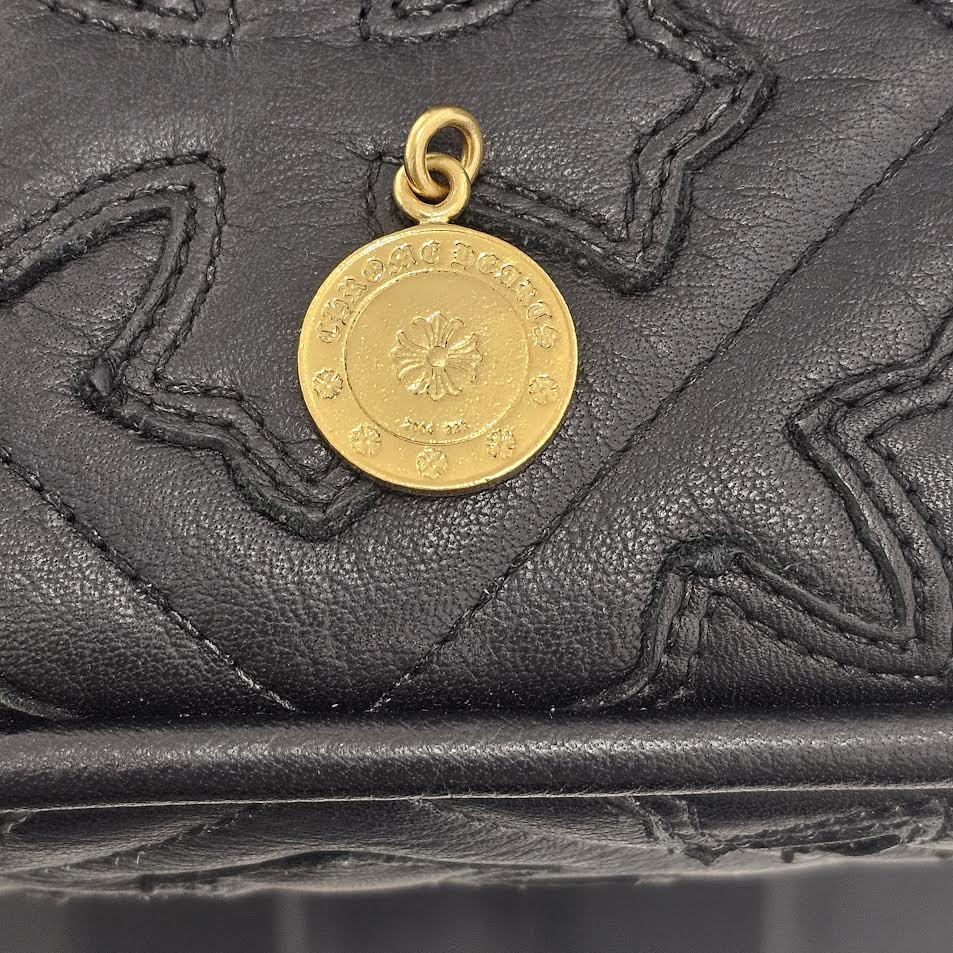 CHROME HEARTS 22K ANGEL MEDAL Pave Diamond Pendant Top クロムハーツ 22K エンジェル メダル パヴェ ダイヤモンド ペンダントトップ