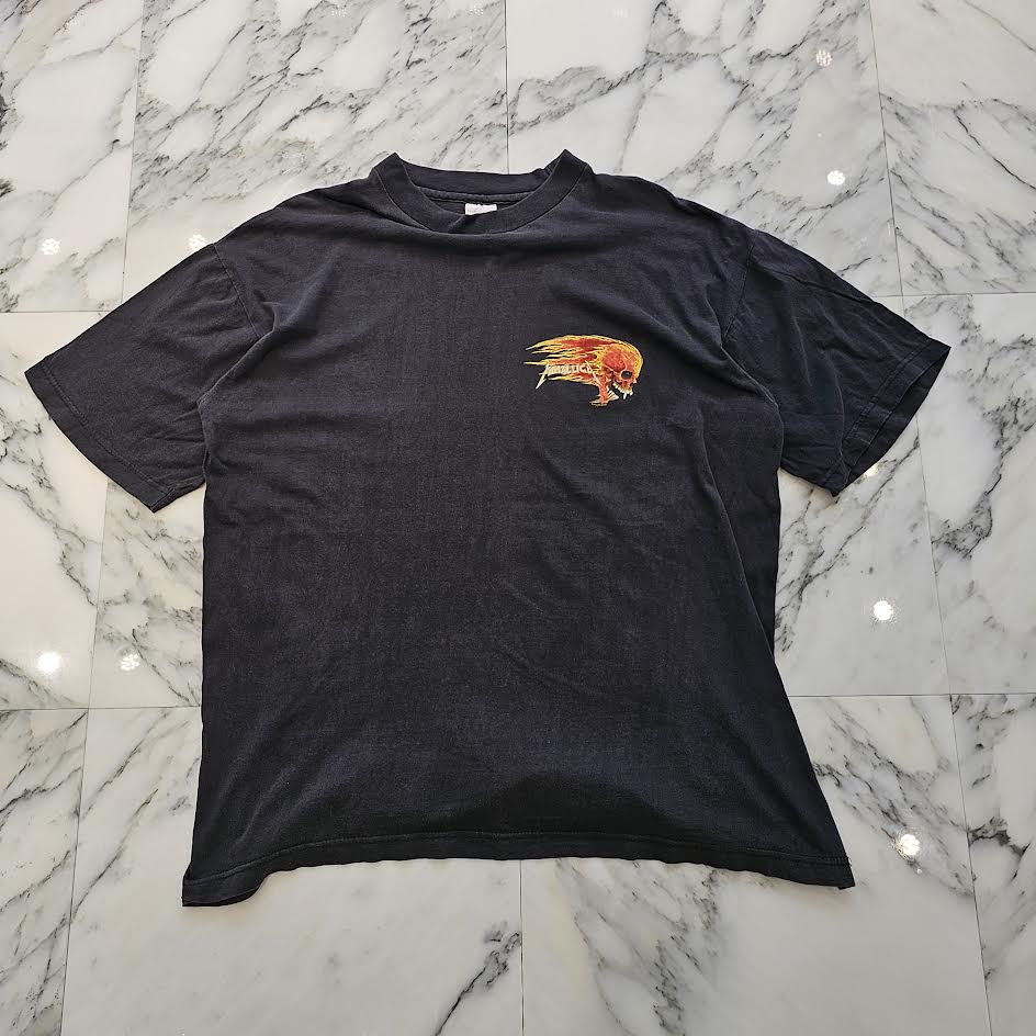 Vintage 90's METALLICA "Birth School Metallica Death" S/S Tee Size XL 90's メタリカ "バーススクールメタリカデス" Tシャツ サイズXL