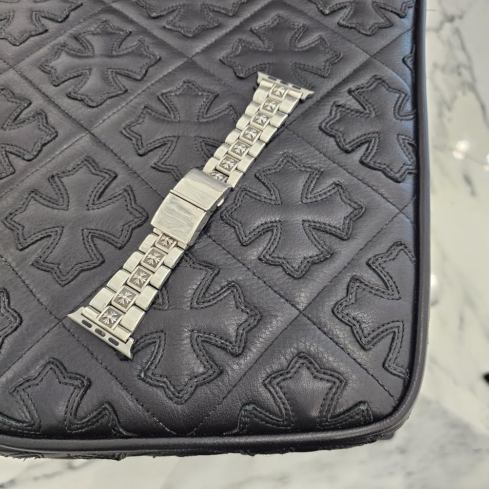 CHROME HEARTS FLAT APL 40MM CH PLS MEN Apple Watch Band クロムハーツ CHプラス 40MM アップルウォッチ バンド シルバー925
