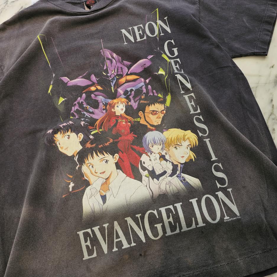 SAINT Mxxxxxx 2024SS EV NEON GNSIS Tee SM-YS3-0000-C24 Size XL セントマイケル エヴァンゲリオン ネオン ジェネシス Tシャツ サイズXL