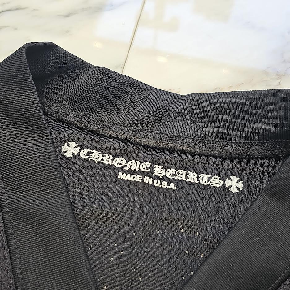 CHROME HEARTS Mesh Warm Up Jersey Size M クロムハーツ メッシュウォームアップジャージー サイズM