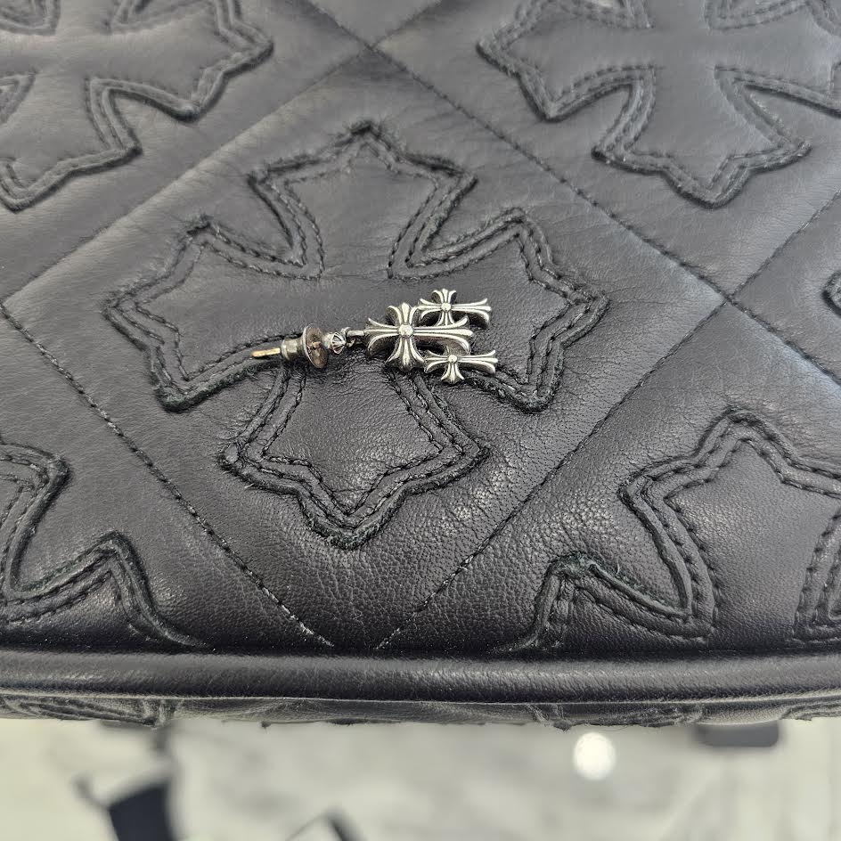 CHROME HEARTS 3 Cemetery Cross Earring クロムハーツ 3セメタリークロス ピアス シルバー925