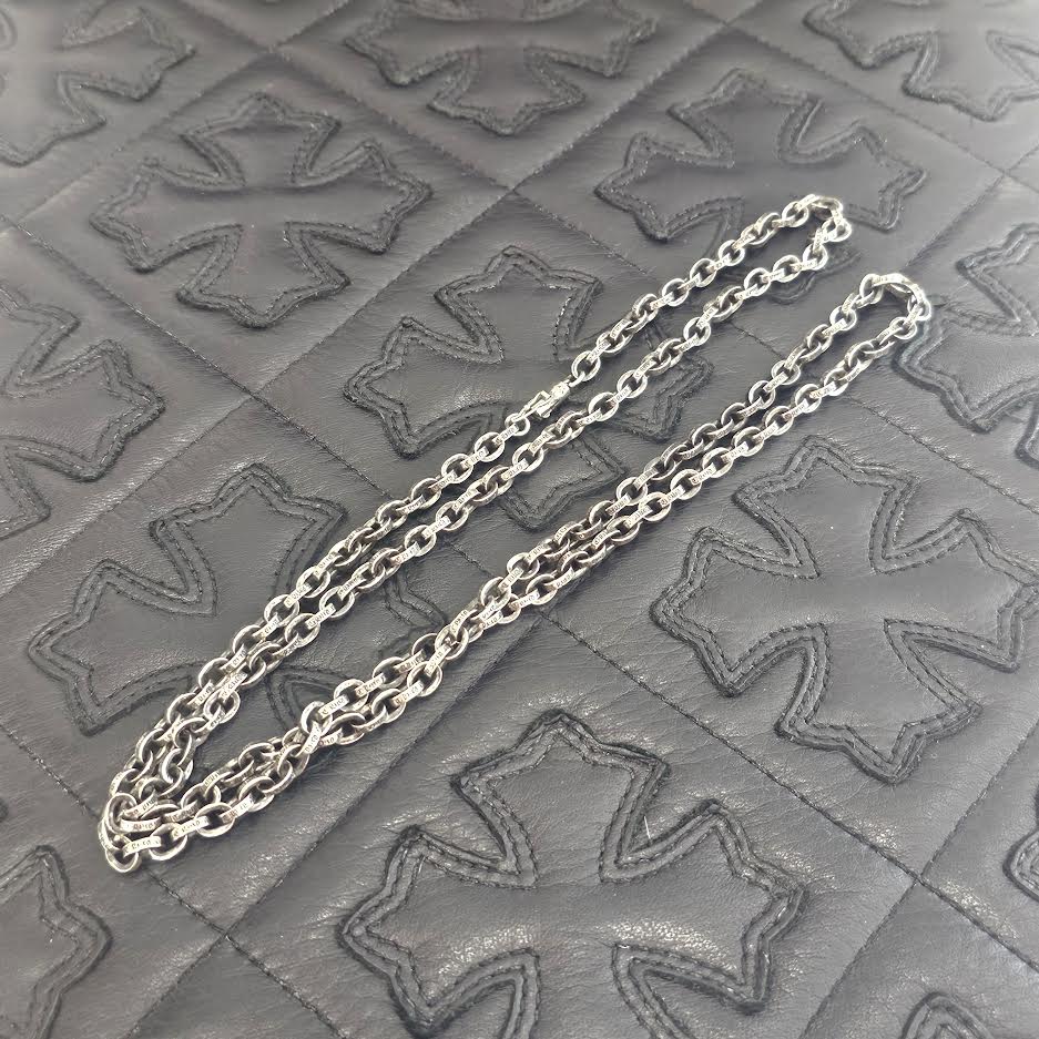 CHROME HEARTS Paper Chain Necklace Size 30 Inch クロムハーツ