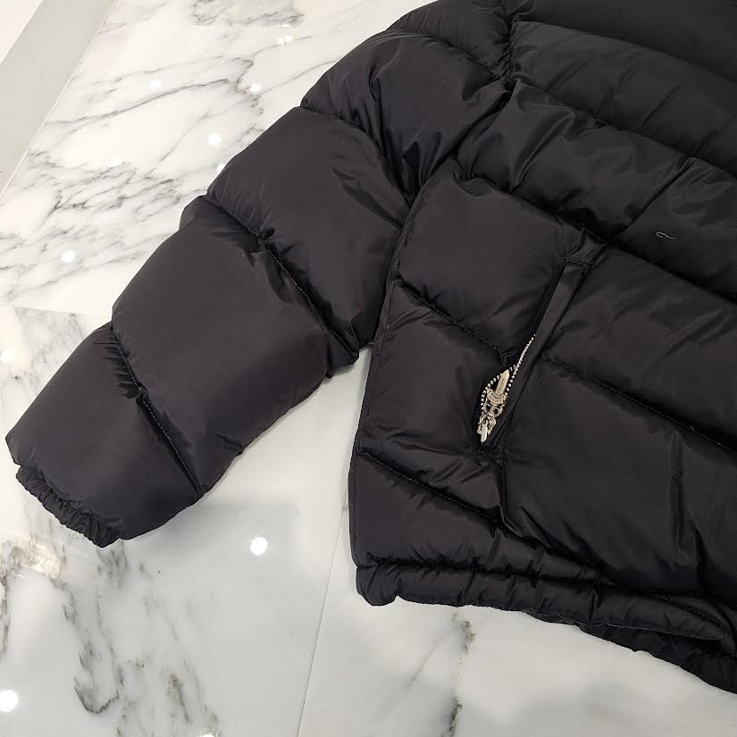 CHROME HEARTS CHUNK HALF DAGGER ZIP DOWN JACKET Size M クロム