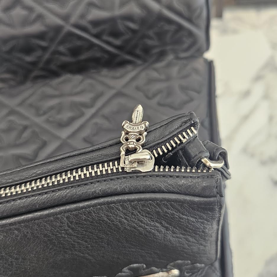 CHROME HEARTS The Night Leather Hand Bag クロムハーツ ザ・ナイト レザー ハンドバッグ