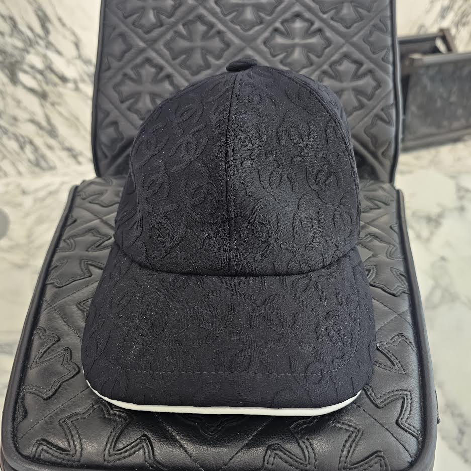 CHANEL 2025SS Coco Mark Embroidery Tweed Cap AAA954-B20209-U0211 Size ONE SIZE シャネル ココマーク刺繍 ツイードキャップ サイズONE SIZE