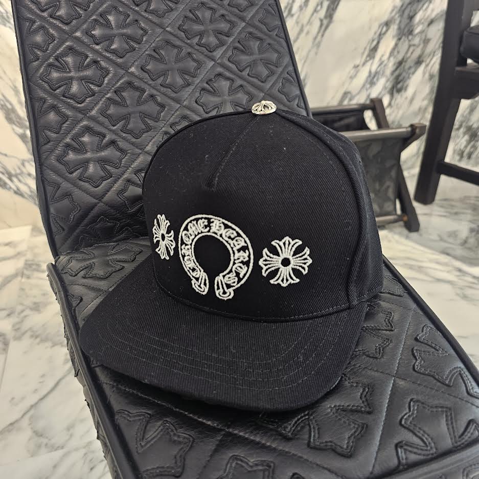 CHROME HEARTS CH Plus Horseshoe Embroidery Baseball Cap Size ONE SIZE（51-61）クロムハーツ CHプラス ホースシュー 刺繍 ベースボールキャップ サイズONE SIZE（51-61）