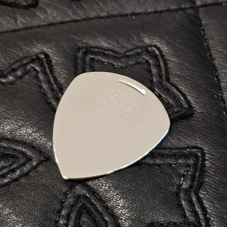 HERMES ROCK Leather Bag Charm H084080CJAE エルメス ロック レザー バッグチャーム