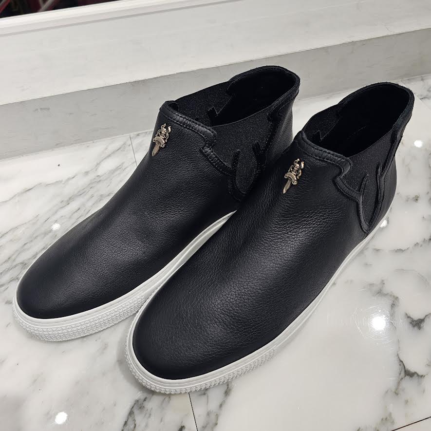 CHROME HEARTS Dagger MID TOP SNEAKER Size 44 クロムハーツ ダガー