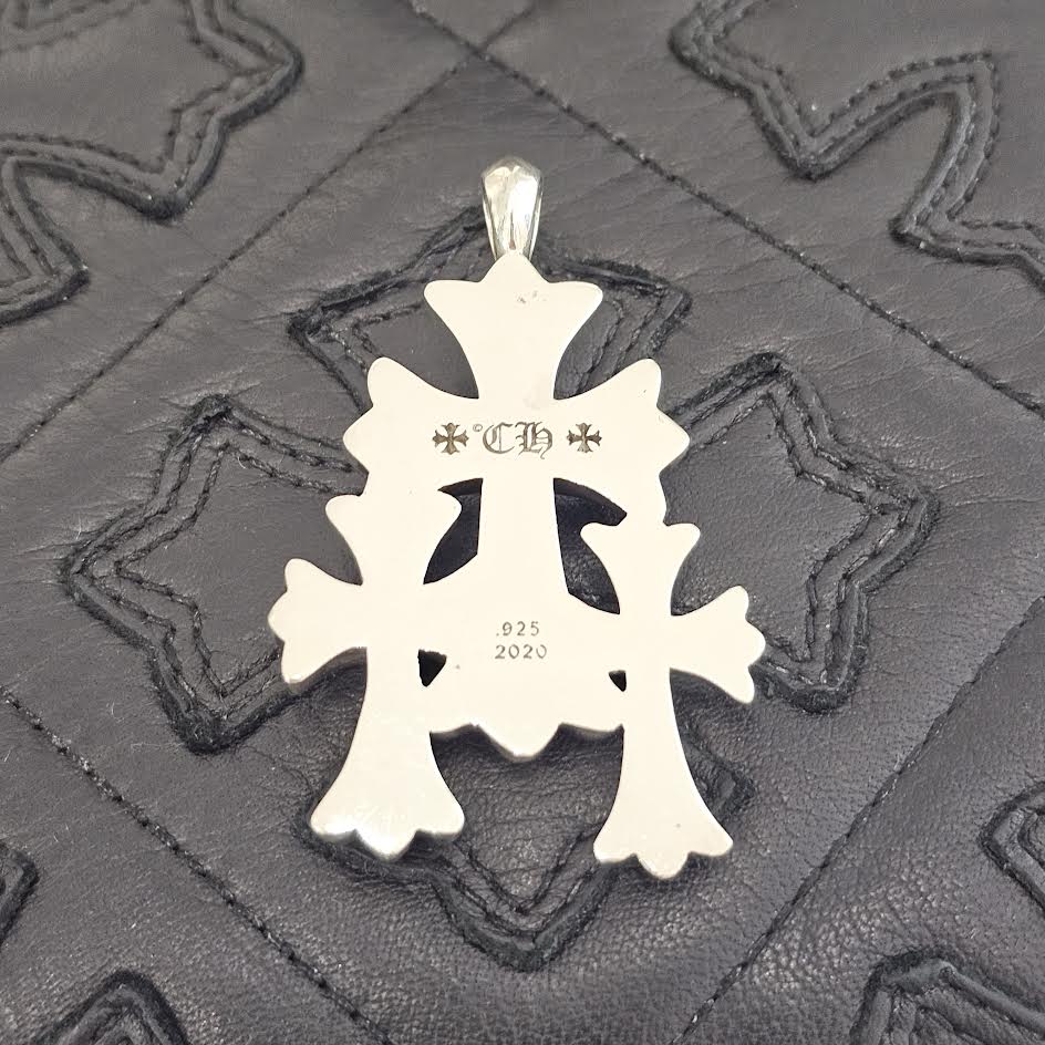 CHROME HEARTS Triple Cross Pendant Top クロムハーツ トリプルクロス ペンダントトップ