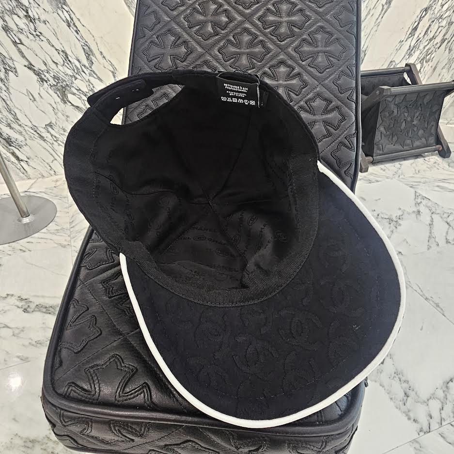 CHANEL 2025SS Coco Mark Embroidery Tweed Cap AAA954-B20209-U0211 Size ONE SIZE シャネル ココマーク刺繍 ツイードキャップ サイズONE SIZE