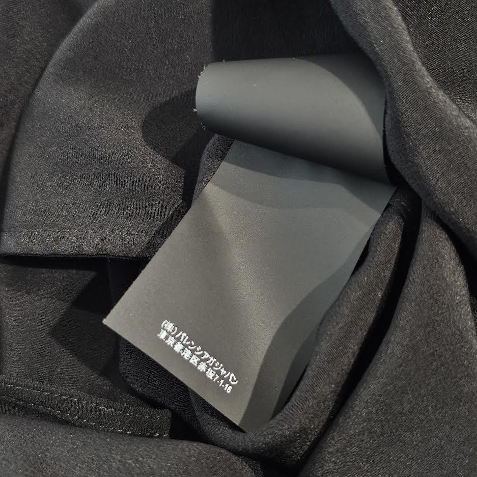 BALENCIAGA 2018AW WFP World Food Programme Oversized Silk Shirt 542894 TCN05 Size 34 バレンシアガ WFP ワールドフードプログラム オーバーサイズ シルクシャツ サイズ34