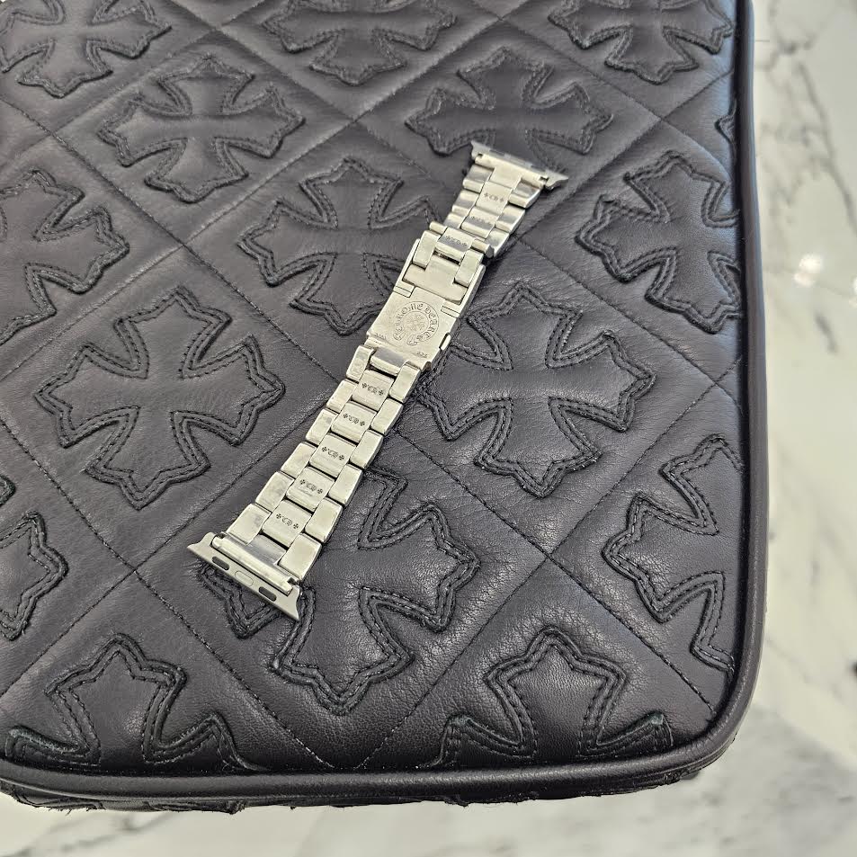 CHROME HEARTS FLAT APL 40MM CH PLS MEN Apple Watch Band クロムハーツ CHプラス 40MM アップルウォッチ バンド シルバー925