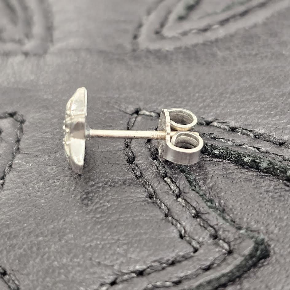 CHROME HEARTS 18K WG STAR STUD 1 Diamond Earrings クロムハーツ 18K ホワイトゴールド スタースタッド 1ダイヤ イヤリング