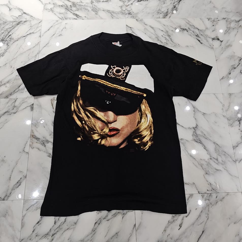 Vintage 90's Madonna "The Girlie Show 1993" World Tour S/S Tee Size L 90's マドンナ "ガーリーショー 1993" ワールドツアー Tシャツ サイズL