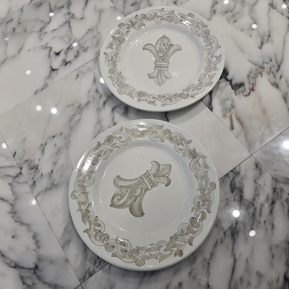 CHROME HEARTS BS Flare Dinner Plate Large クロムハーツ BSフレア ダイナー プレート ラージ