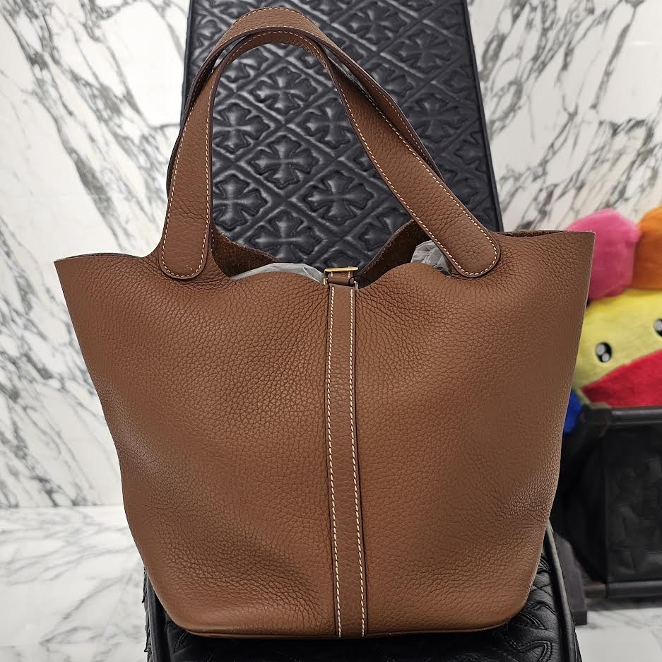 HERMES Picotin Lock MM "Fauve" U刻印 エルメス ピコタンロック MM "フォーヴ" サイズMM