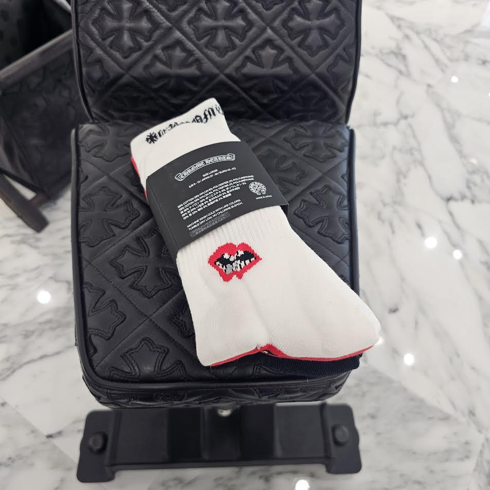 CHROME HEARTS × MATTY BOY Chomper Socks x3 Size JP（25-27）クロムハーツ × マッティボーイ チョンパー ソックス 靴下 サイズ 日本サイズ（25-27）