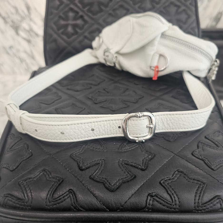 CHROME HEARTS SNAT PACK Mini Leather Waist Bag クロムハーツ ス