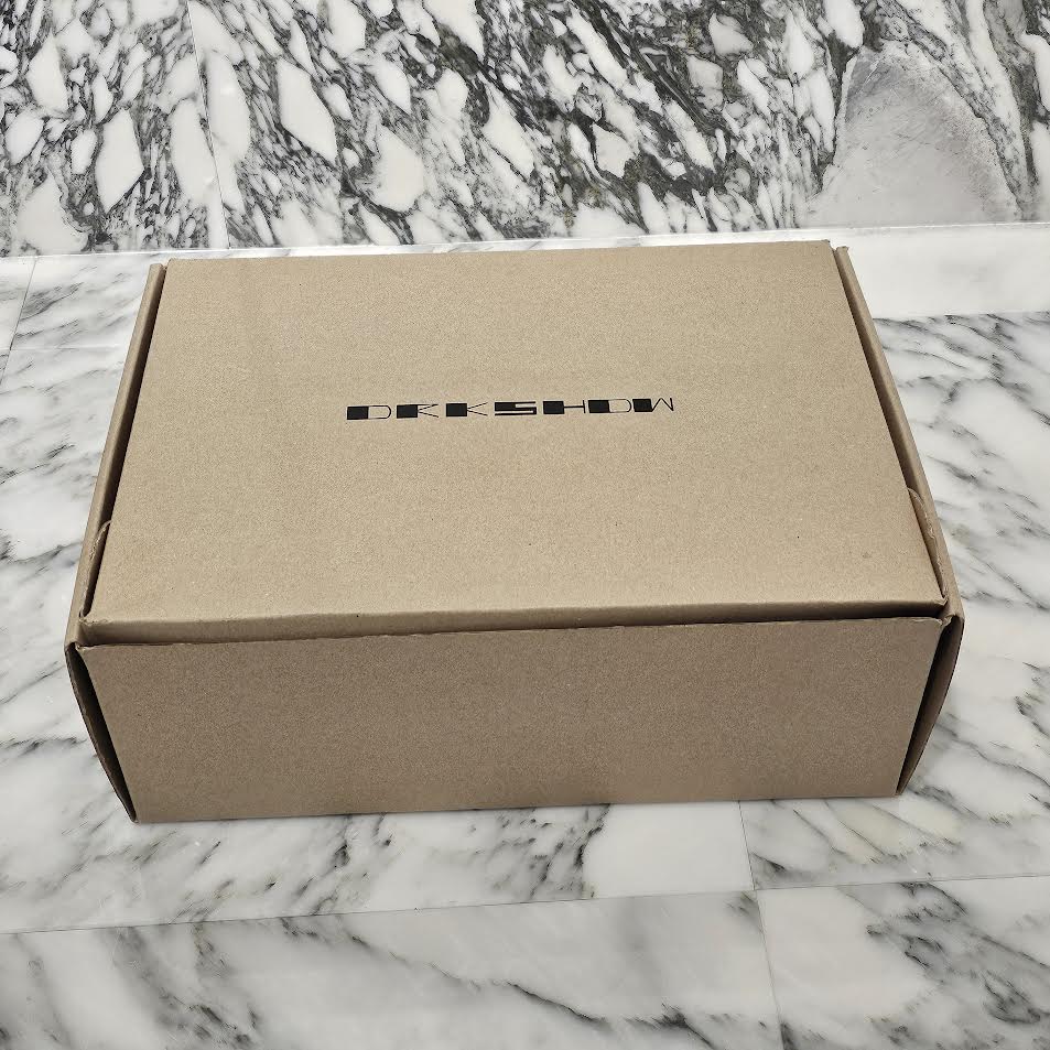 Rick Owens DRKSDW Vintage Sneaks "Dark Dust / Milk" DU01D1803 Size 42 リックオウェンス ダークシャドウ ヴィンテージスニーカー "ダークダスト/ミルク" サイズ42