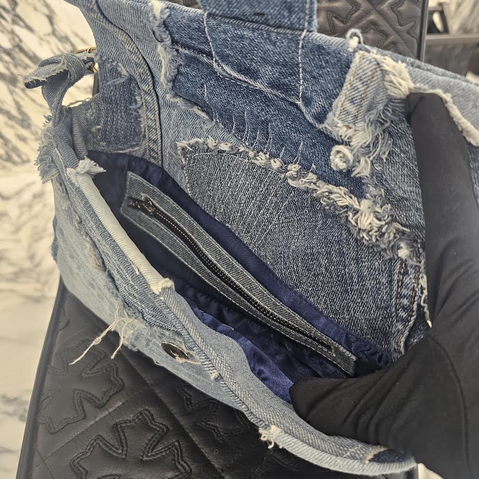 GALLERY DEPT. Josue Thomas ReMake Denim Messenger Bag ギャラリーデプト. ジョシュ トーマス リメイク デニム メッセンジャーバッグ