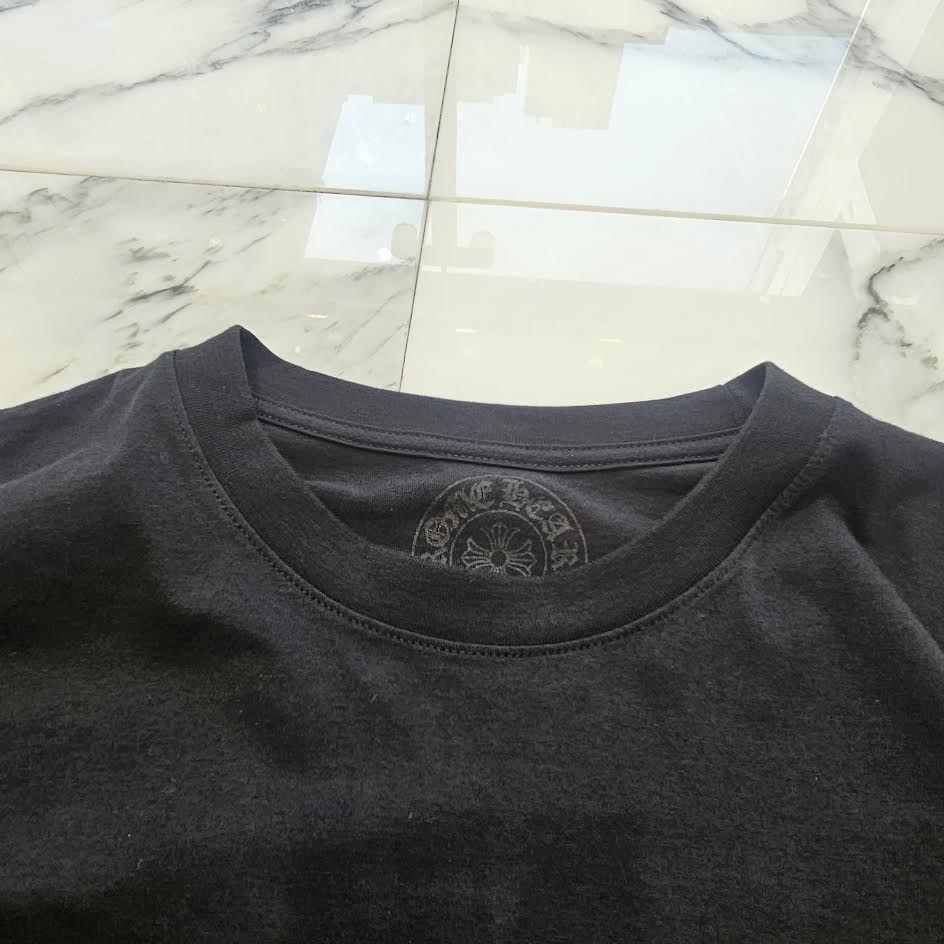 CHROME HEARTS London Limited Floral Cross Horseshoe Long Sleeve