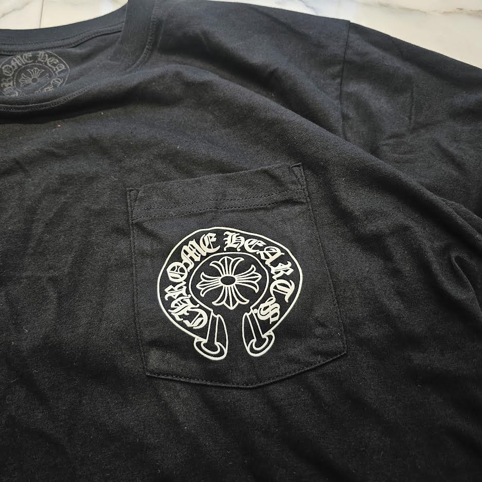 CHROME HEARTS Paris Limited Floral Cross 18 Avenue Long Sleeve Tee Size XL クロムハーツ パリ限定 フローラルクロス 18アヴェニュー ロングスリーブ Tシャツ サイズXL