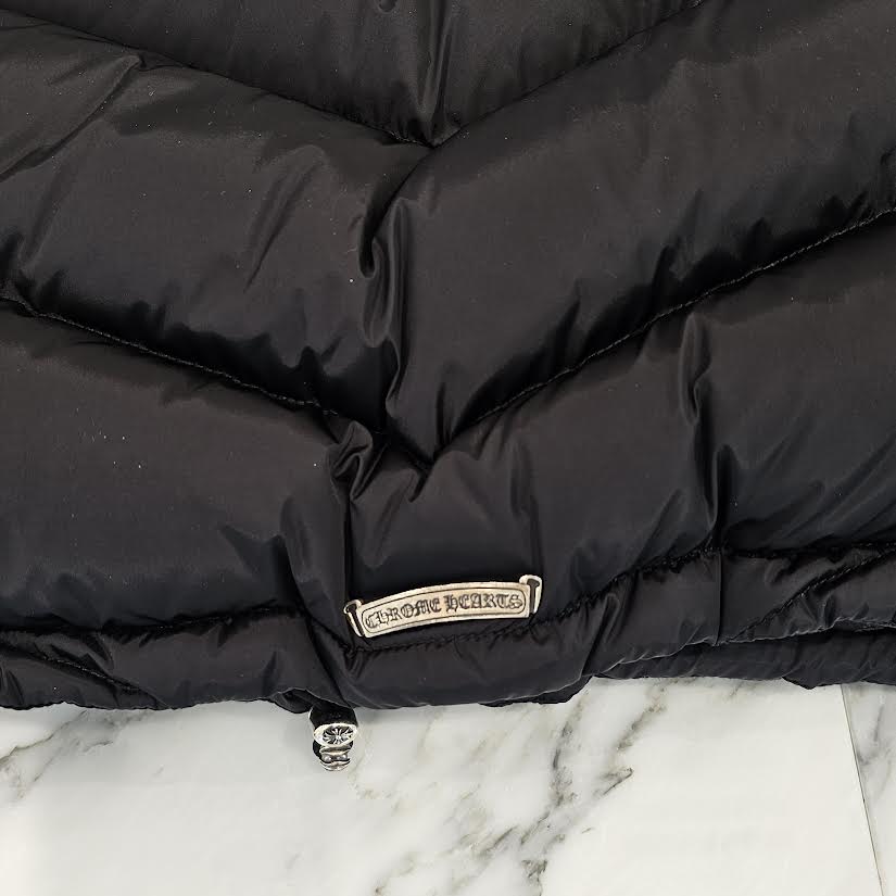 CHROME HEARTS CHUNK HALF DAGGER ZIP DOWN JACKET Size M クロムハーツ チャンクハーフ ダガージップ ダウンジャケット サイズM