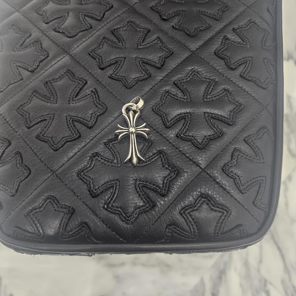 CHROME HEARTS Small CH Cross Pendant Top With Bail クロムハーツ スモールCHクロス ペンダントトップ ウィズ ベイル シルバー925