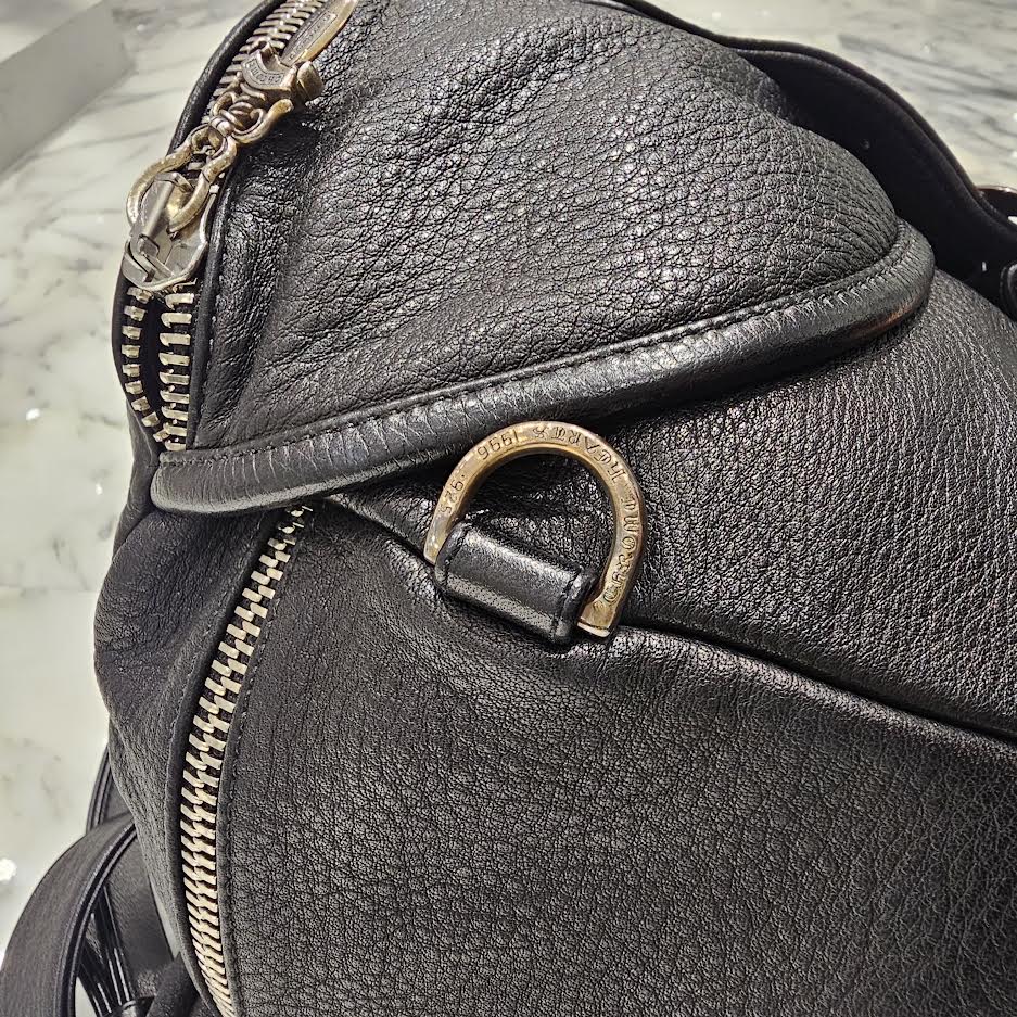 CHROME HEARTS SNAT PACK Leather Shoulder Bag Extra Large クロムハーツ スナットパック レザー ショルダーバッグ エクストララージ