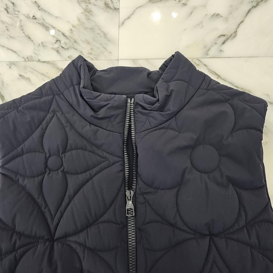 LOUIS VUITTON 2022SS LVSE Padded Monogram Flower Gilet ルイヴィトン LVSE パデット モノグラム フラワージレ ベスト