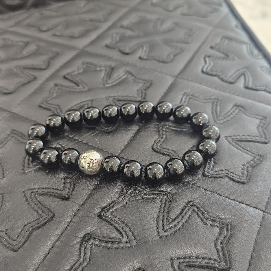 CHROME HEARTS CH Logo Ball Beads Bracelet クロムハーツ CHロゴボール ビーズブレスレット