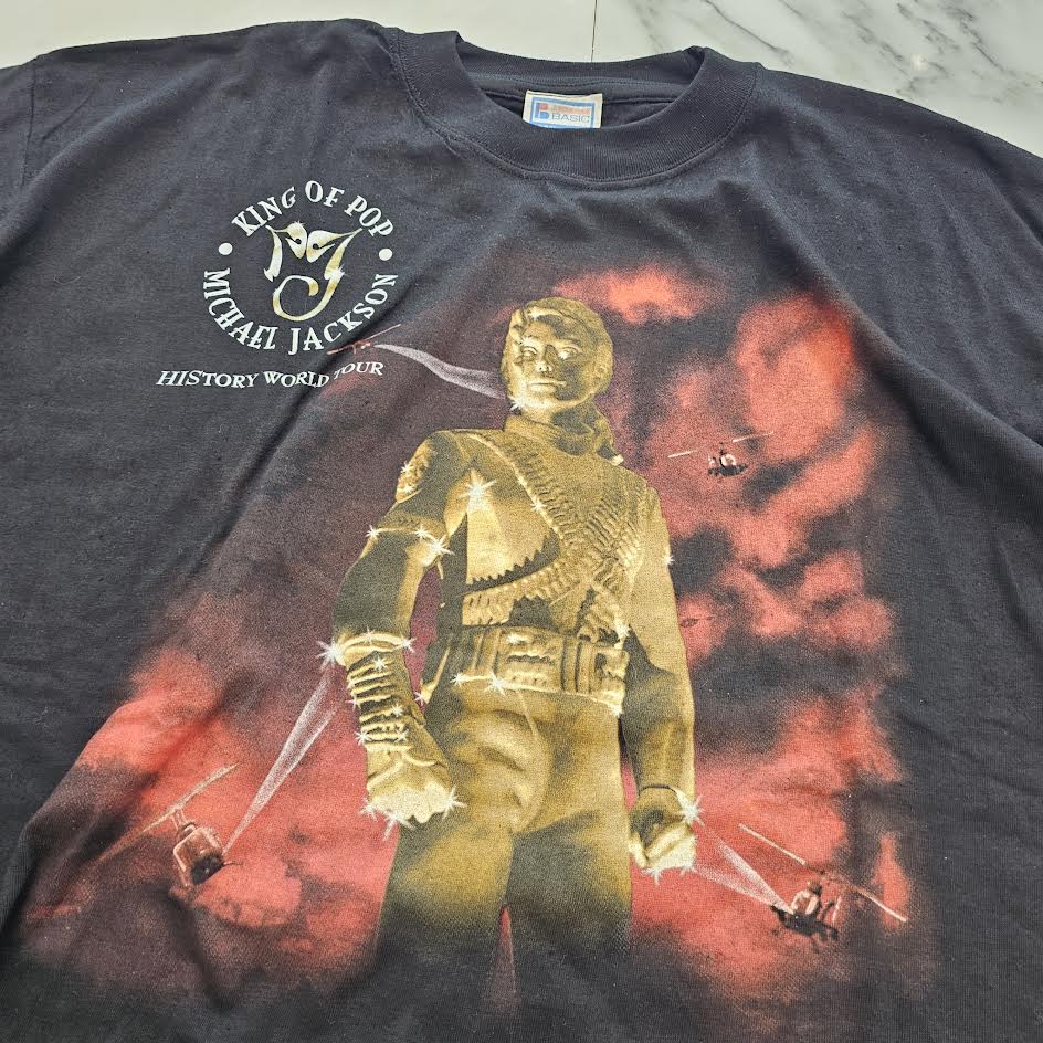 15 michael jackson マイケルジャクソン 1992年製 Tシャツ マイケル・ジャクソン Tシャツ - メルカリ