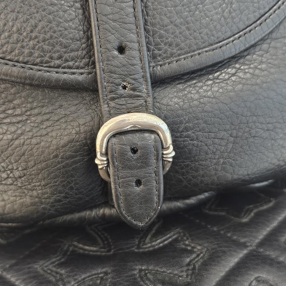 CHROME HEARTS 1 SNAT PACK MEDIUM LEATHER WAIST BAG クロムハーツ 1スナットパック ミディアムレザー ウェストバッグ