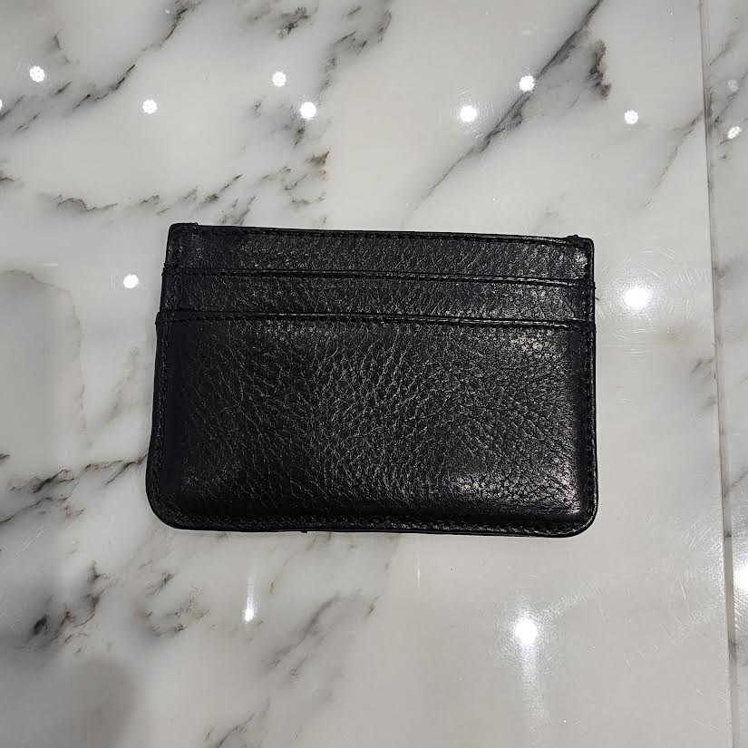 CHROME HEARTS Double Side Scroll Leather Card Case クロムハーツ