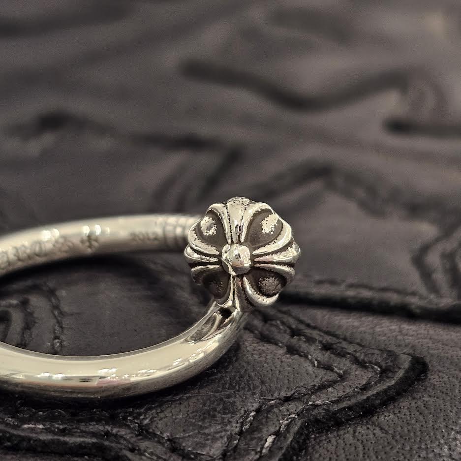 CHROME HEARTS Nail Cross Ball Ring Size 13号 クロムハーツ ネイル クロスボール リング サイズ13号