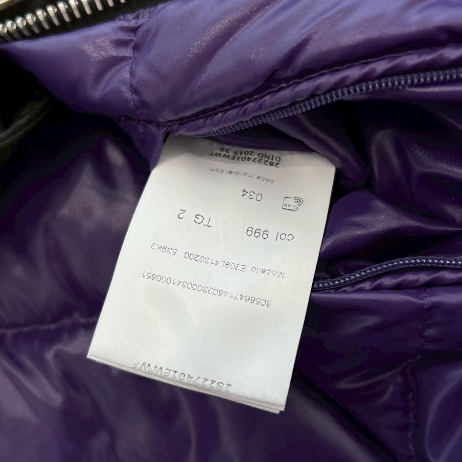 MONCLER × Palm Angels 2019AW Moncler Genius 8 AXL Bomber Down Jacket E209L4130200 539K2 Size 2 モンクレール × パームエンジェルス モンクレールジーニアス8 AXL ボンバー ダウンジャケット サイズ2