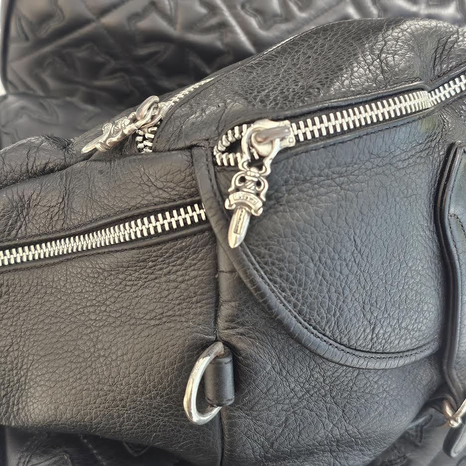 CHROME HEARTS 1 SNAT PACK MEDIUM LEATHER WAIST BAG クロムハーツ 1スナットパック ミディアムレザー ウェストバッグ