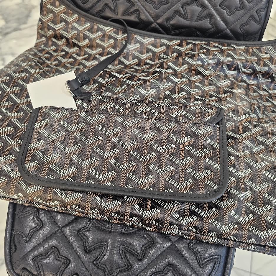 GOYARD Boheme Hobo Leather Bag PM BOHEMEPMLTY01CL01P ゴヤール ボエム ホーボーバッグ レザーバッグ PM