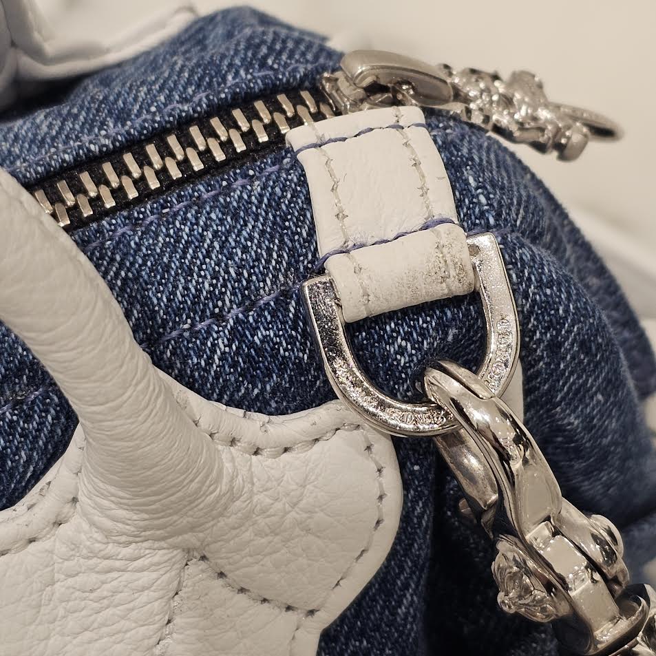 CHROME HEARTS MOCHITA Denim Handle Bag クロムハーツ MOCHITA デニム ハンドバッグ ショルダーバッグ