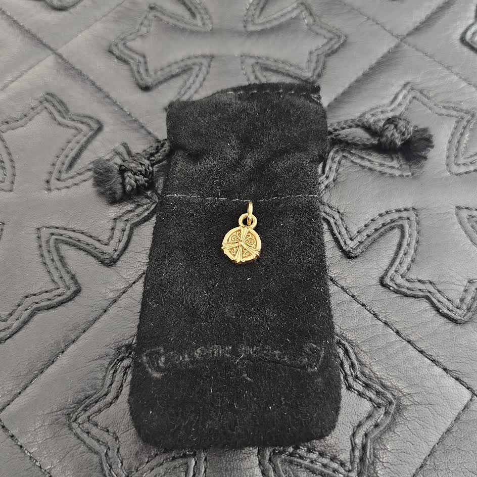 CHROME HEARTS 22K PEACE SIGN Pendant Top クロムハーツ 22K ピースサイン ペンダントトップ