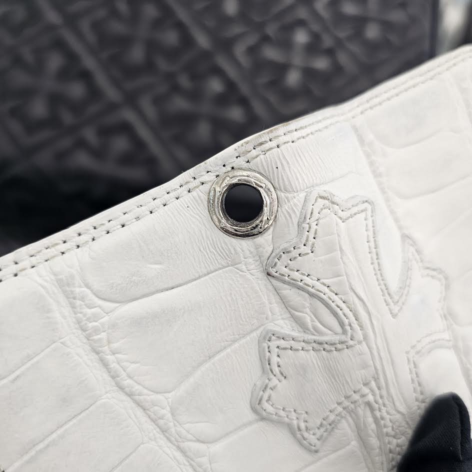 CHROME HEARTS Cross Leather Patch Alligator Card Case クロムハーツ クロスレザーパッチ アリゲーター カードケース