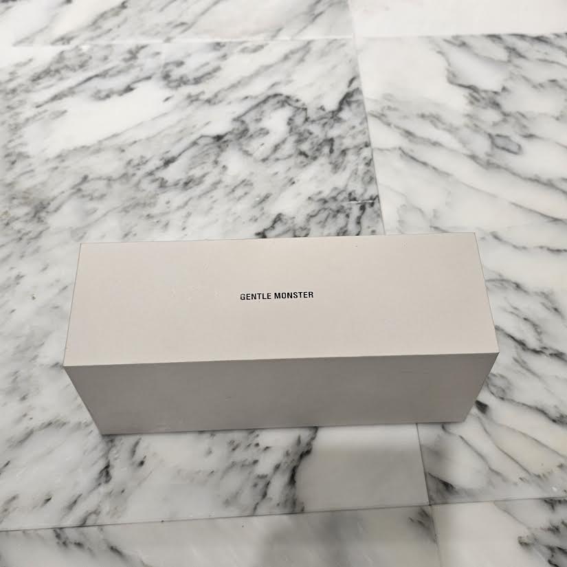 GENTLE MONSTER 2024SS Jack Bye 01 Square-Frame Sunglasses "BLACK" FLATBA ジェントルモンスター ジャックバイ 01 スクエアフレーム サングラス "ブラック"