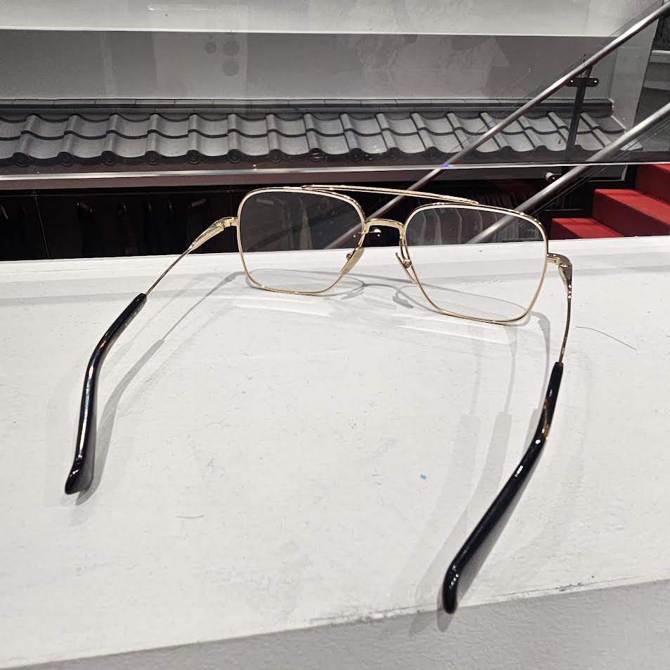 DITA FLIGHT-SEVEN Sunglasses DTX111-57-02 // GLD Size 53口21-141